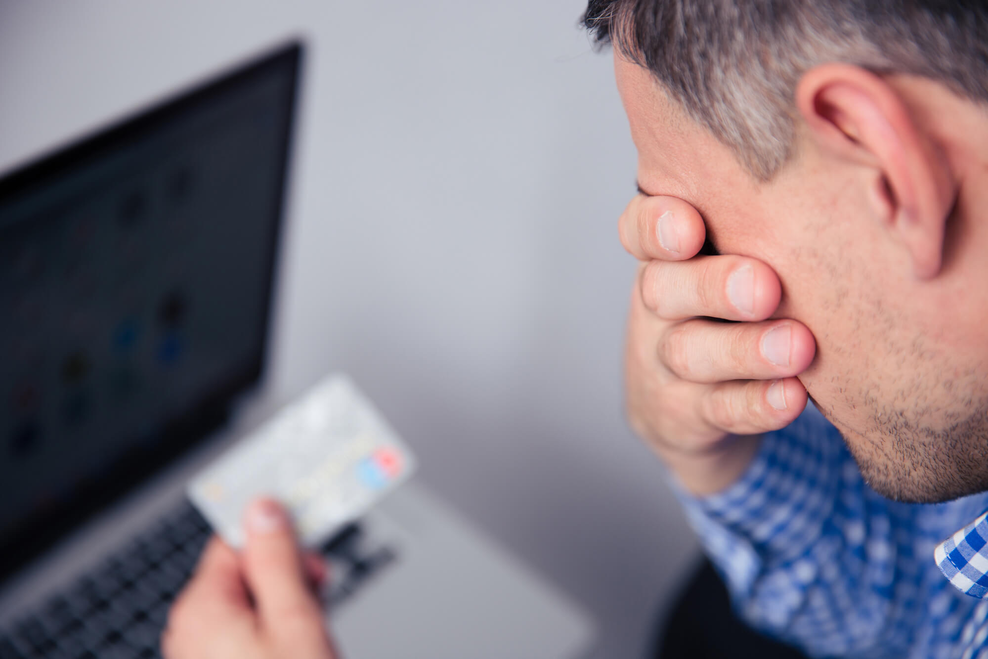 Man in need of Credit Card Counseling